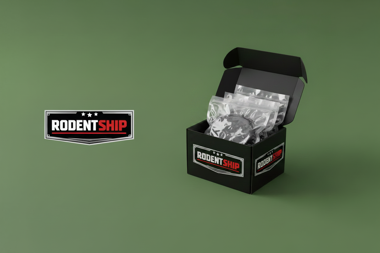 RodentShip Hero - Vacuum Packed Packages