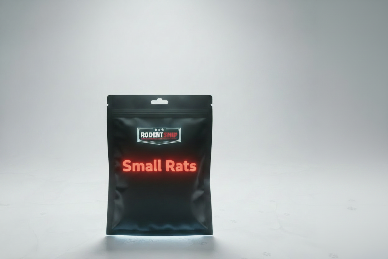 Small Rats - 20 per pack/ 45-70 grams